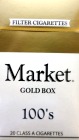 MARKET GOLD LIGHT 100 BOX 